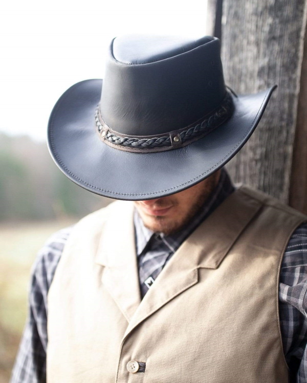 (image for) Wagga Wagga Leather Hat